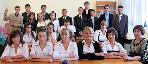 Наш класс 1 сентября 2009 года (Урок ЗНАНИЙ!)
